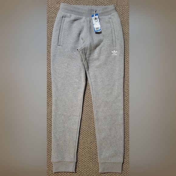 Adidas grey sweatpants size small - Picture 1 of 1